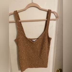 Intermix sweater tank